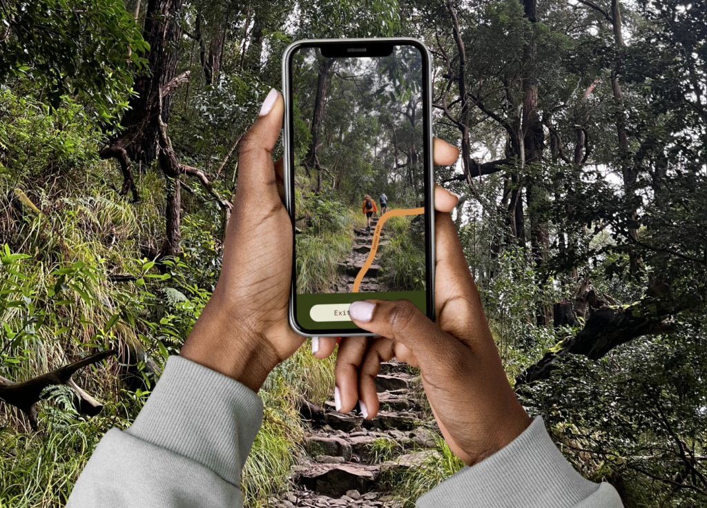 Live View with Mobile App for Newlands Forest Rebrand Project by Ashlee Kovachi